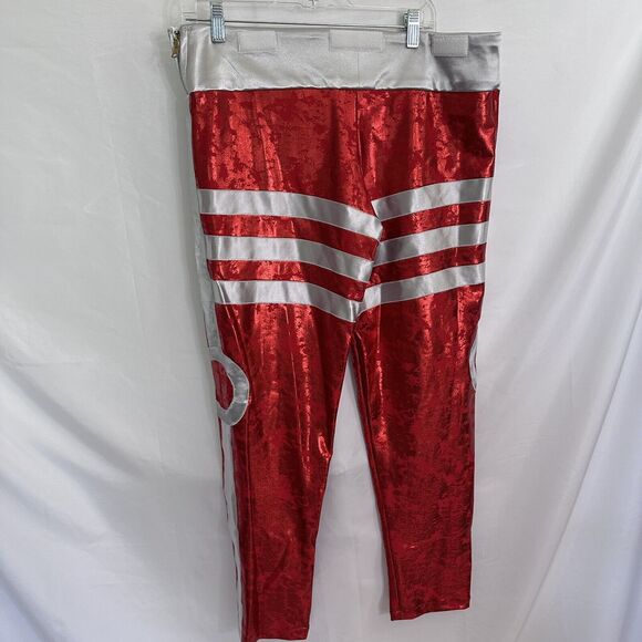 Disney MK Cast Member Uniform Stitch’s Super Sonic Robot Dancer Costume Mens Red - Picture 7 of 8